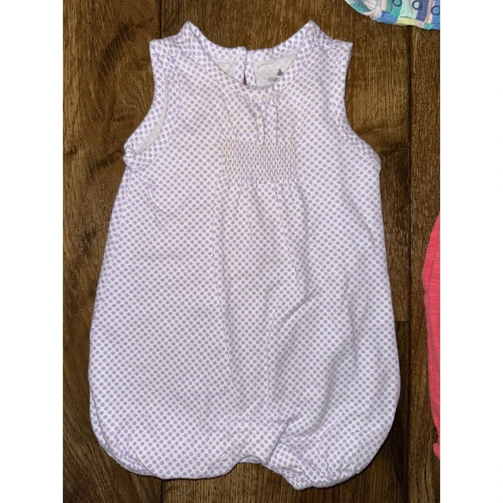 Gap Baby Girl 0/3 Month Clothes Lot Rompers Shorts 1 Piece Outfits Summer Bundle